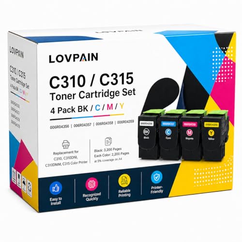 Cartouche Xerox C310DNIM DOPHE 006R04359 jaune pour résoudre les problèmes de couleurs ternes