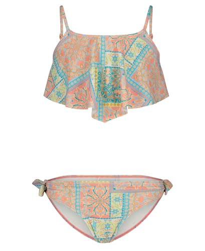 Image of Billabong Girls' Two-piece Bikini Swimsuit Set, UPF 50+ Sun Protection, Quick-Dry Bathing Suit