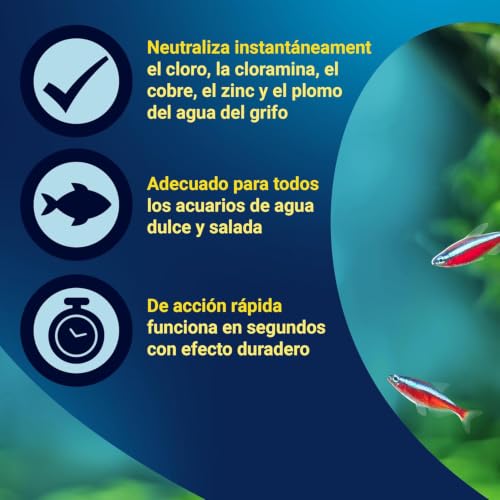 Miniatura 4 de Tetra Aquasafe Para Agua De Acuario Natural Y Apta Para Peces, Neutraliza Las Sustancias Nocivas Del Agua Del Grifo, Botella De 500 Ml