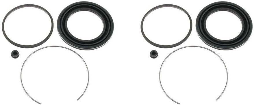 Front Disc Brake Caliper Repair Kit - 2 Set Caliper Rebuild Kit Replacement Brake Caliper Repair Kit ZGYWAutoParts for Toyota Matrix 2.4L FWD 2009 2010 2012, for Toyota Corolla iM 1.8L 2017 2018