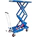 Global Industrial Mobile Scissor Lift Table, 39 x 20 Platform, 1100 Lb. Capacity, Double Scissor