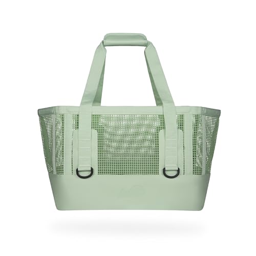 MISSION Boat Gear CASSI Boat Bag Waterproof Bottom Mesh Beach Bag Heavy-Duty Outdoor Tote for Boat Beach Grocery Travel & Pool Premium Marine Gear Carryall