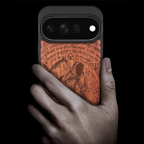 Étui pour Pixel 11 Pro Carveit protection Google Pixel 11 Pro Case bois - 2