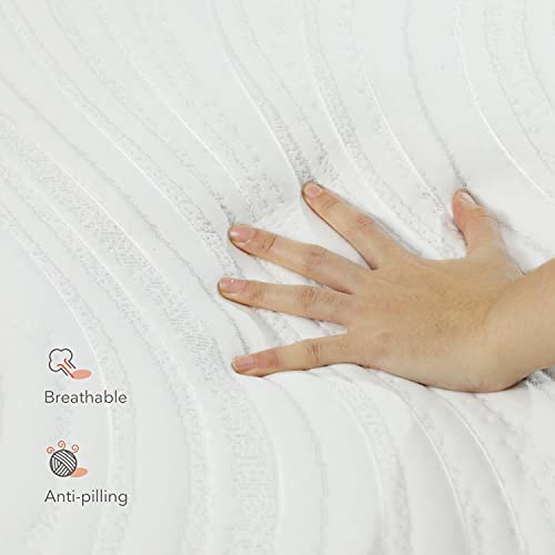 Sweetnight-12-Hybrid-Mattress-with-Gel-Memory-Foam-Pocket-Innerspring-Bed-Mattress-with-Moisture-Wicking-Adaptive-Cover-Medium-Firm-White-Grey-Queen-Size Sweetnight 12 Hybrid Mattress with Gel Memory Foam Pocket Innerspring Bed Mattress with Moisture Wicking Adaptive Cover Medium Firm White Grey Queen Size
