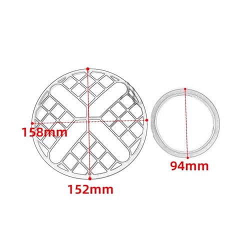 Grille phare Vespa GTS 250 2019 2020 2021 cache plastique noir - 2