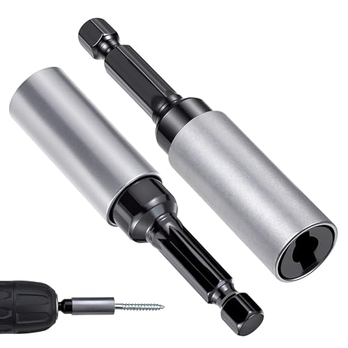 Xrfoiniu 2 Pcs 1/4" x2-5/8 Eye Lag Driver Zinc Plated Carbon Steel Self Tapping Drilling Point for Drop Ceiling Hanger Wire (2, 1/4" x2-5/8 Eye Lag Driver)