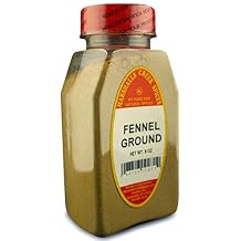 FENNEL SEED GROUND FRESHLY PACKED IN LARGE JARS, spices, herbs, seasonings