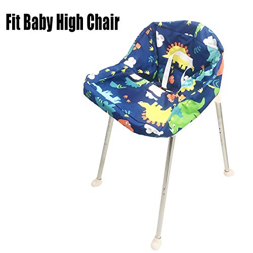 Portable Shopping Cart Cover | High Chair And Grocery Cart Covers For Babies, Kids, Infants & Toddlers ✮ Includes Free Carry Bag ✮ (Simple Dinosaur) #TOP4
