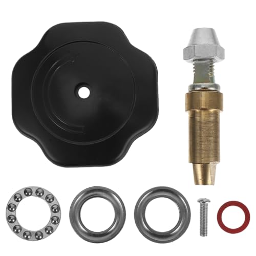SEWACC Soupape de Sécurité pour Autocuiseur de Détachées avec Valve Limitant la Pression Compatible avec Cocottes SEB Joint Détanchéité Renforcé Collier de Serrage Cuivre Installation