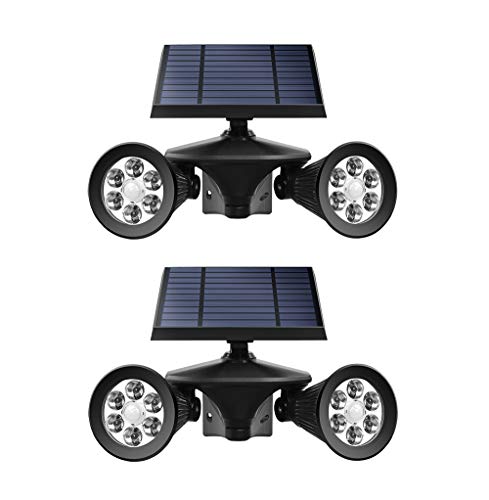 Egreat Outdoor Solar Security Light with Motion Sensor - Automatically Turns On at Dusk and Off at Dawn