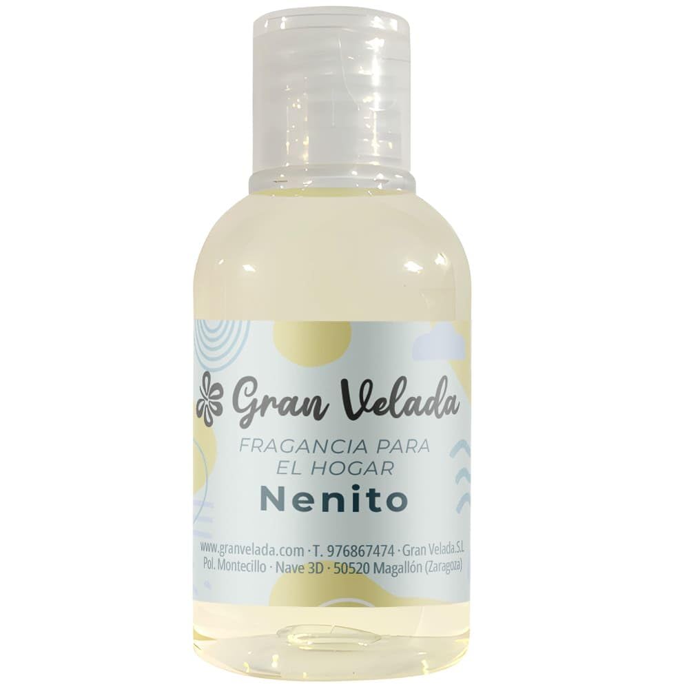 Gran Velada - Duftöl Raumduft Kinderduft Nenito 1000 ml für Kerzen | Diffusoren & Home Fragrance | Frischer Babyduft | Aromatherapie Öl für DIY Raumdüfte und Reinigungsmittel