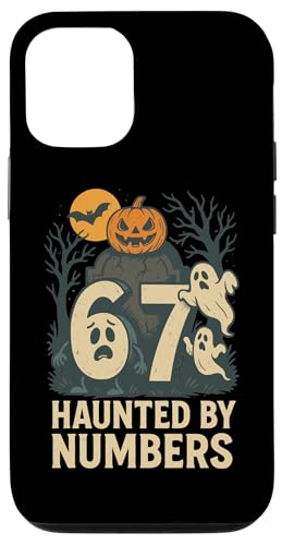 Haunted 6x7 Funny Math Halloween Teacher Student Meme Case for iPhone 12/12 Pro
