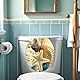Abnehmbare WC-Sitz Aufkleber Ocean Forest Sky Fisch Vinyl Aufkleber Badezimmer Dekor langlebig und praktisch,WC Zubehör,Aufkleber für Toilettendeckel,Das transparente,Küche,Haushalt and Wohnen
