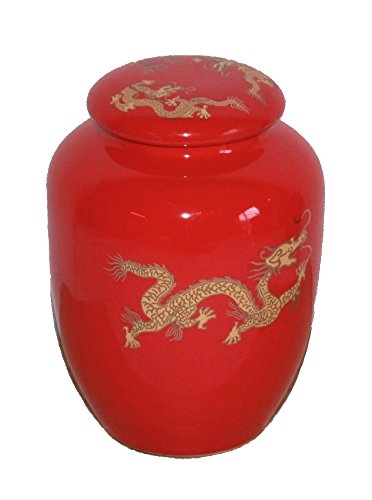 AAF Nommel®, Chinesische Teedose 05 aus Keramik rot Cover