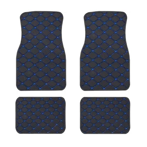 Tapis de sol VW Atlas en similicuir noir pour une finition élégante et raffinée à l'arrière