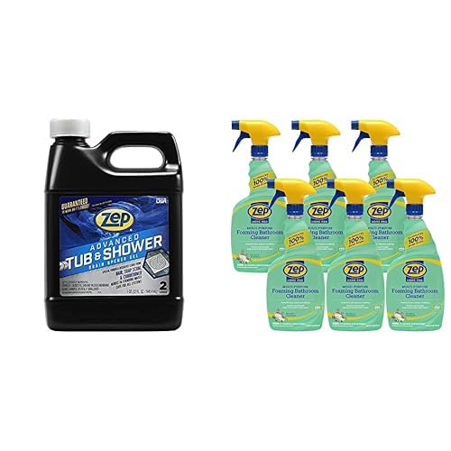 Gel Destapacaños y Limpiador Espumoso para Baño Zep