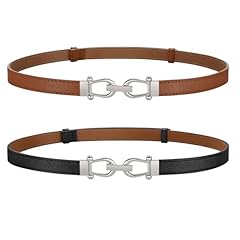 E-black+dark Brown-silver Buckle