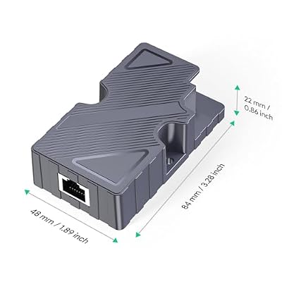 XUMIUZIY Adapter for Cable to RJ45 Ethernet, Ethernet Adapter Kit for Standard Actuated Gen2 Dishy Cable to RJ45 Cable with Connector Cable