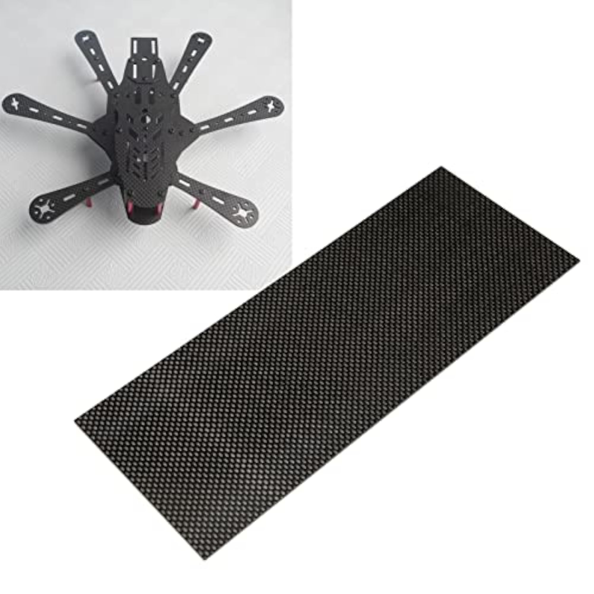 Corrosion Resistant Carbon Fiber Plate for DIY Crafts