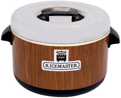 Town 56912W 12 Qt. Sushi Rice Container with Woodgrain Finish - Restaurant Equipment