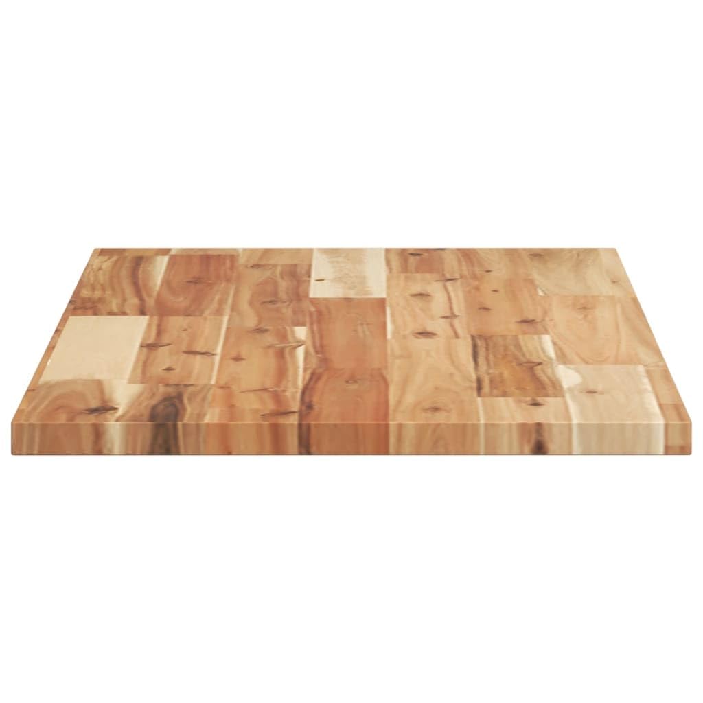 Homgoday Estante Flotante Madera Acacia Maciza Acabado Aceite 80x40x2 cm Estantería de Pared Colgante Flotante Almacenamiento Espacio Decoración Artículos Diarios en Familia