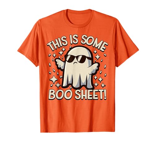 This Is Some Boo Sheet - Disfraz divertido de Halloween para hombre y mujer Camiseta