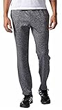Adidas Mens ClimaWarm Fleece Lined Sweat Pants, Medium, Heather Black