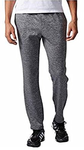 Mens Climawarm Fleece Lined Sweat Pants, Medium, Heather Black