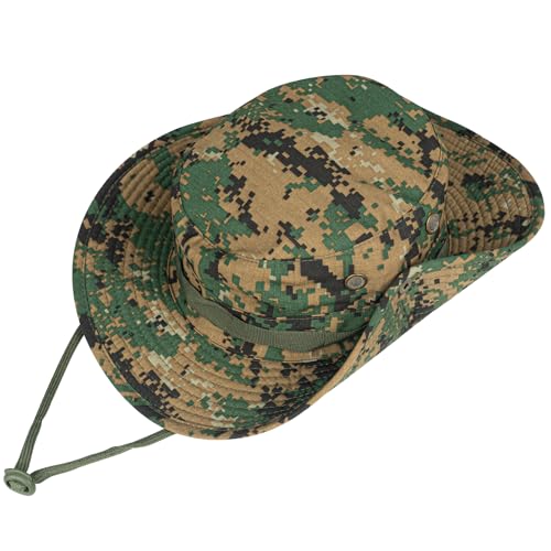 Image of Sun Hats for Men Women Bucket Hat UPF 50+ Boonie Hat Foldable UV Protection Hiking Beach Fishing Summer Safari