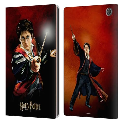 Harry Potter Étui Portefeuille en Cuir Housse de Protection pour Amazon Fire Max 11 2023