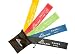 #1 Resistance Loop Band for Exercise - Best Set of 5 100% Natural Latex Stretch Elastic Bands - Perfect for Training Legs and Arms - BONUS Ebook and Carry Bag