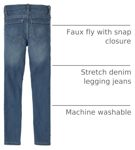 Image of The Children's Place Girls Stretch Denim Jeggings, 3 Pack