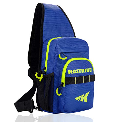 KastKing Sling Fishing Bag – Ultra Light-Weight Design – Fishing Packs for Fresh or Saltwater Fishing – Sling Tool Bag for Hiking, Biking, Hunting, Camping or School