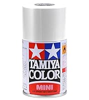 TAMIYA 85079 TS-79 Klarlack seidenmatt 100ml- Sprühfarbe für Plastikmodellbau, Modellbau und Bastelzubehör, Sprühfarbe für den Modellbau