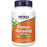 NOW Supplements, Panax Ginseng 500 mg, 250 Capsules