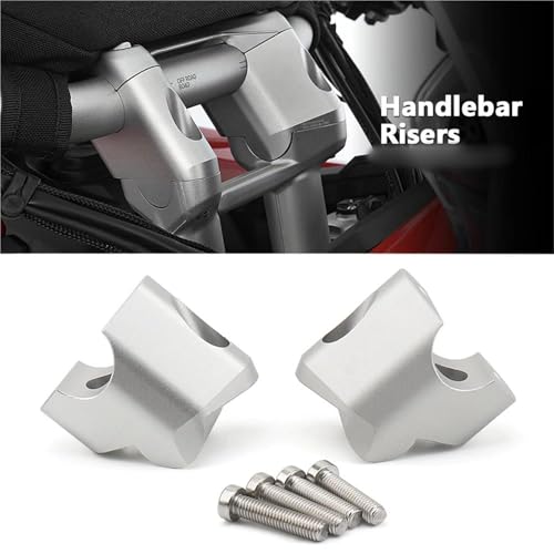 Support Guidon Argenté Ducati Multistrada V4 Haute Qualité - 3