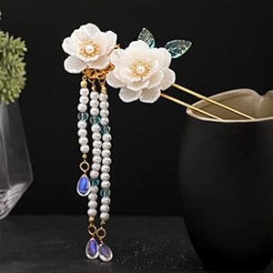 Jkhjfzsa VN1426 Wsuwka do Włosów z Perłami