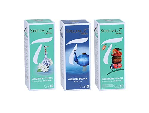 Thé de Chine Special.T Oolong Fujian, jasmin et pêche abricot en lot de 30 capsules