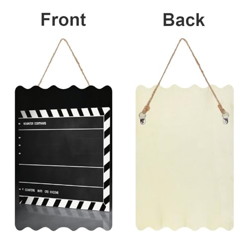 Tableau noir en bois pour organiser vos menus de café et notes de maison - 3