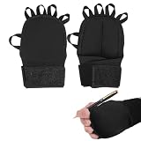 Hand Weights 1 Pair, Weighted Gloves for Tremors, Fine Motor Skills, Aid for Hand Tremors Control and Parkinsons Patients, Writing Stability & Hand Strengthening, Grip Strength Control, 0.5lb×2, Black