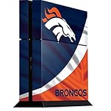 Skinit NFL Denver Broncos PS4 Console Skin - Denver Broncos Design - Ultra Thin, Lightweight Vinyl Decal Protection