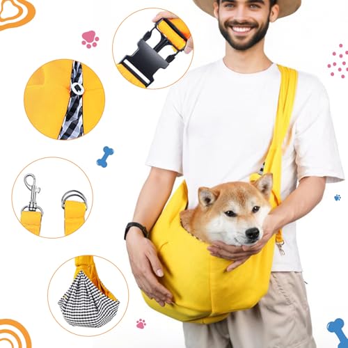 Sac transport sécurisé animaux réversible avec sangle large - 5