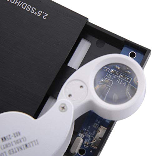 Image of DIY Crafts Pack of 1 Pc, Design No # 1, Mini Microscope Jewelers Eye Loupe Magnifier Magnifying Glass Loupe Glass Watch Repair Polycarbonate Loop (Pack of 1 Pc, Design No # 1)