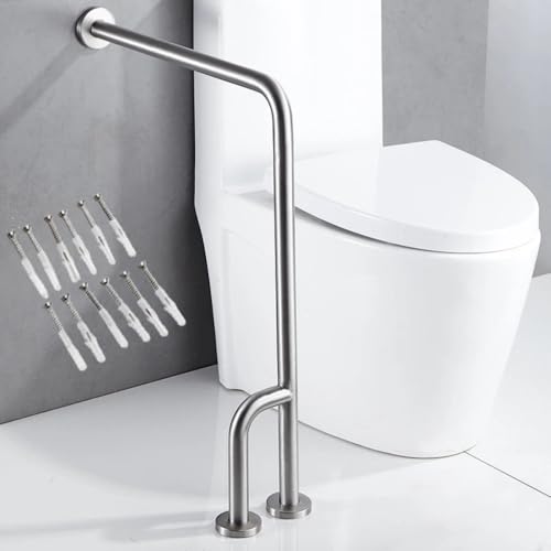 LumingLight�g�C�� �肷�� ��� �� ��t�� �萠 �g�C���肷����p �g�C���萠���p 304�X�e�����X�| ���C ���ʏ� �o���A�t���[ ���t�H�[�� ���� �����オ�� �⏕ �Ă��� �萠�� �ω׏d 300kg H �^�K�[�h���[�� (����) [���s