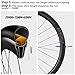 BWSHLF Tubeless Presta Valve Stem 40/44/55/60/65/70/80/100 mm, Super Light Alloy Presta Valve Stem Kit with Valve Core Remover Tool and Valve Stem Caps - Multiple Color and Size Options(Pair)