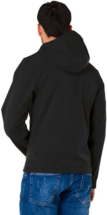 Şensel, Softshell Mont, Siyah -91E2550- Su İtici,Rüzgar Geçirmez