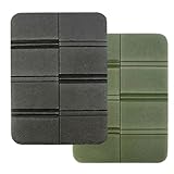 ZYOMVUN Klappmatte Sitz im Freien, 2 Stück, Wasserdicht und Wetterfest, langlebig, Tragbar, Leicht & Kompakt, Thermo Sitzunterlage Outdoor Kinder, für Wandern, Camping, Stadion und Picknick