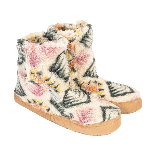 Chaussons Meru Kurgan Teddy Print pantoufles polaires mixtes confort