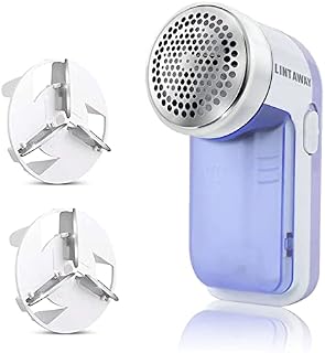 LintAway® Larger Sized Electric Fabric Shaver and Lint Remover with Free Extra Blade and More Powerful Dual Motor, Multi-Use Bobble Remover Shaver Lint Shaver and De Bobbler Machine for Clothes Fabric