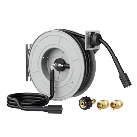 Giraffe Tools 65ft Pressure Washer Hose Reel